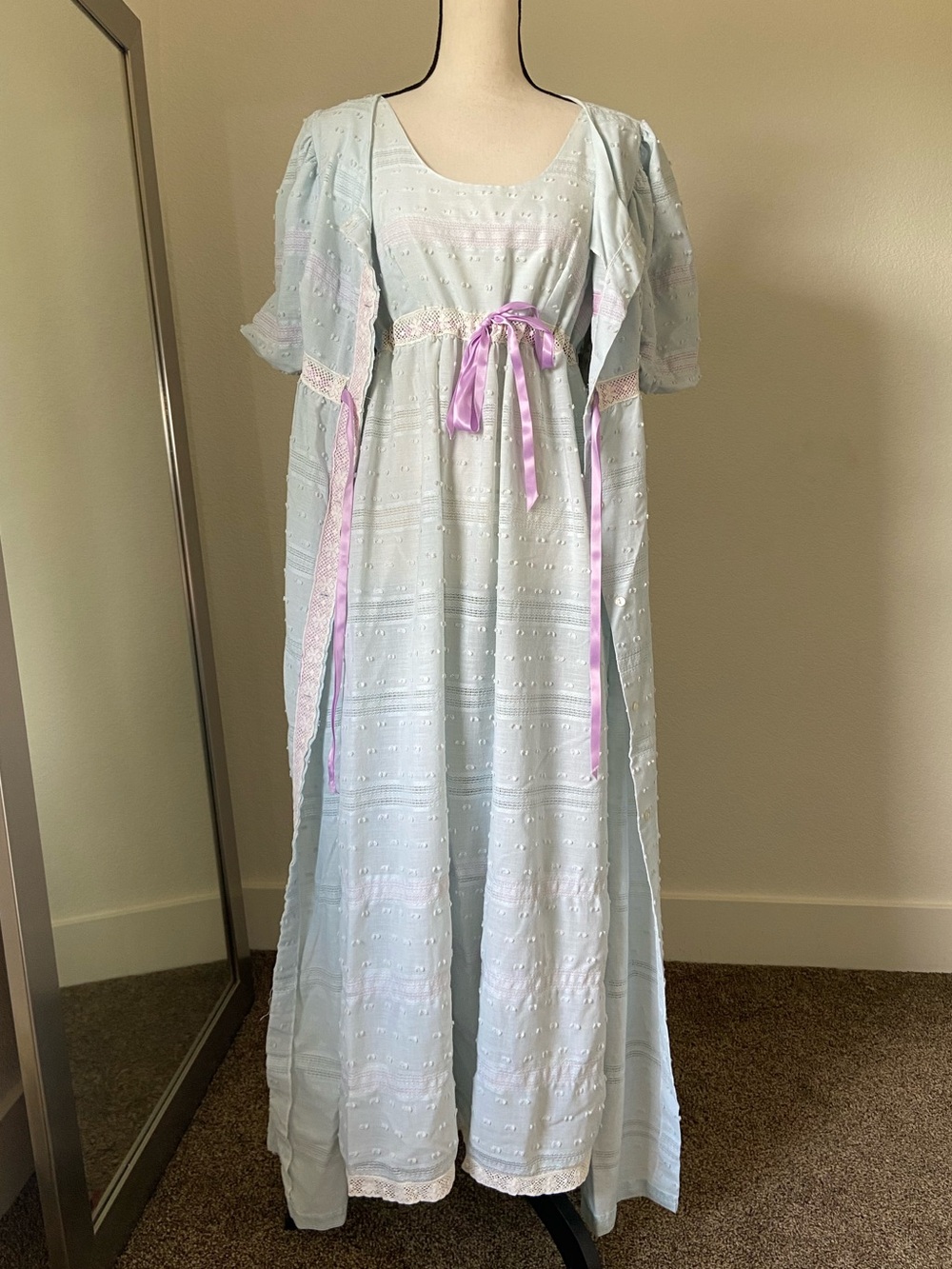 Vintage Union Made Cottagecore Lingerie Set